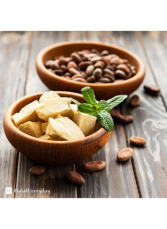 Saaqin - 2 Lb Cocoa Butter: Pure, Raw, Unprocessed. Incredible Quality and Scent. Use for Lotion, Cream, Lip Balm, Oil, Stick, or Body Butter. NON-GMO By SaaQin® - Image 1