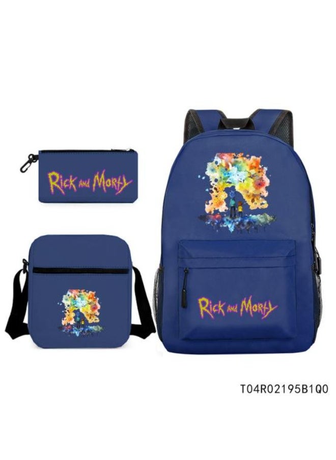 Generic Anime-style exquisite backpack combination, full of design sense, diverse storage and super practical - 671  - Image 1