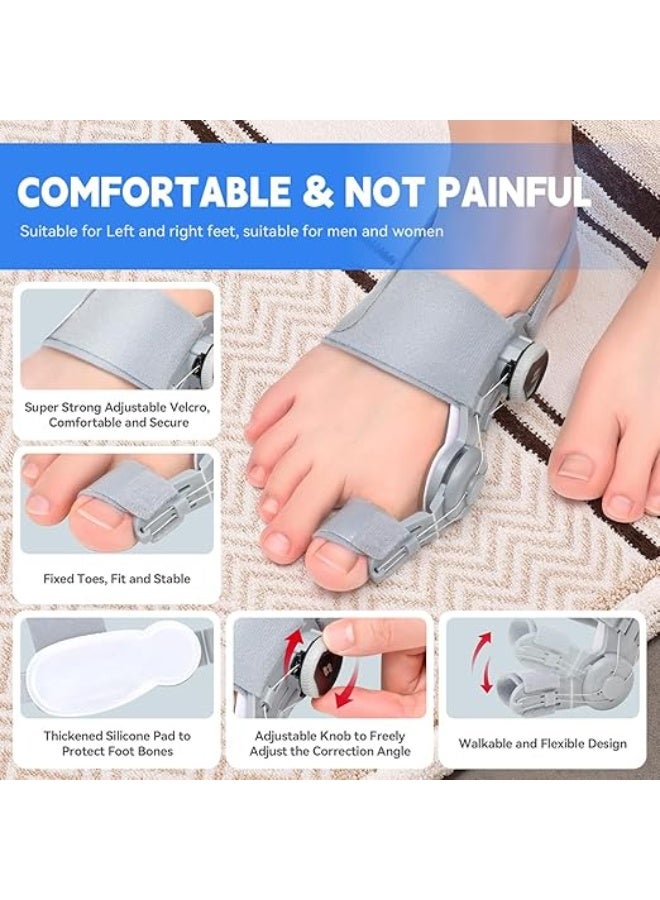 Toe Separator – Adjustable 360° Bunion Corrector – Relieves Big Toe Pain & Improves Foot Alignment - Image 5