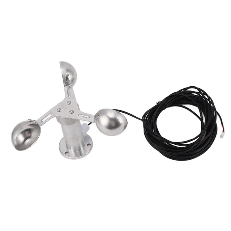 Wind Speed Sensor 3 Cup Anemometer Accurate Weather Station - Image 5
