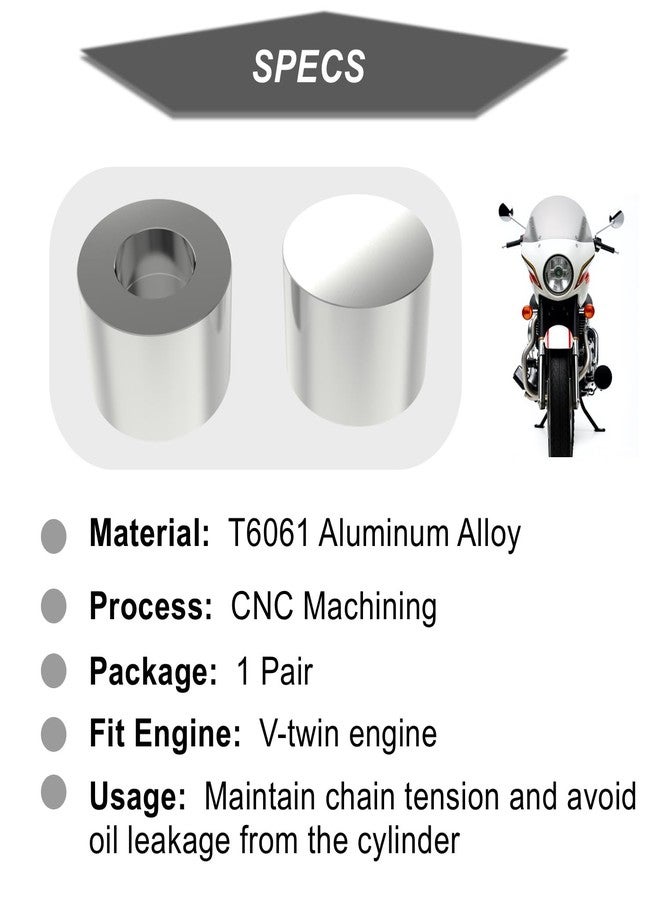 AIRCMT Cam Chain Tensioner Extender Adjuster Fits for Suzuki Boulevard M95, Kawasaki Vulcan Classic Nomad Mean Streak 1500 1600 - Image 2