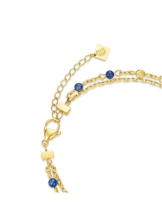 CERRUTI 1881 Elettra  Navy Sandstone Crystals Bracelet