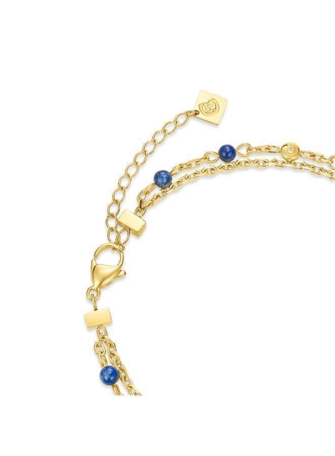 CERRUTI 1881 Elettra  Navy Sandstone Crystals Bracelet - Image 3