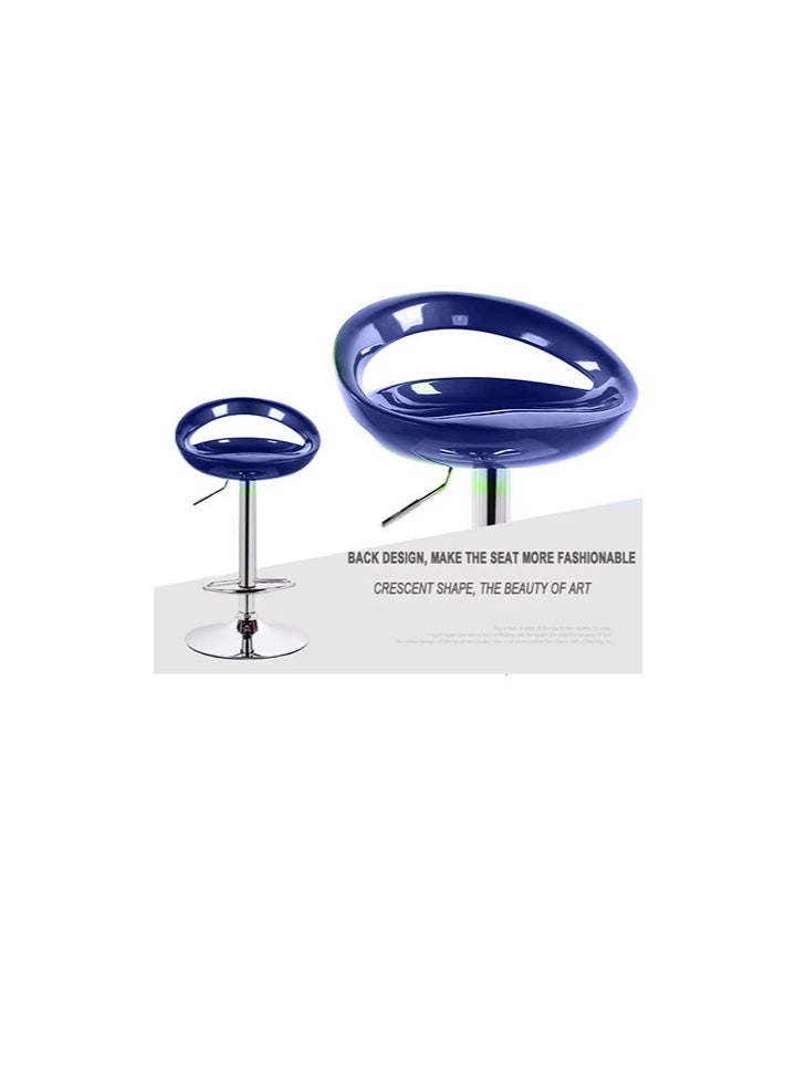 CAMA Fiber bar chair with a modern design, blue color from Cama  - Image 2