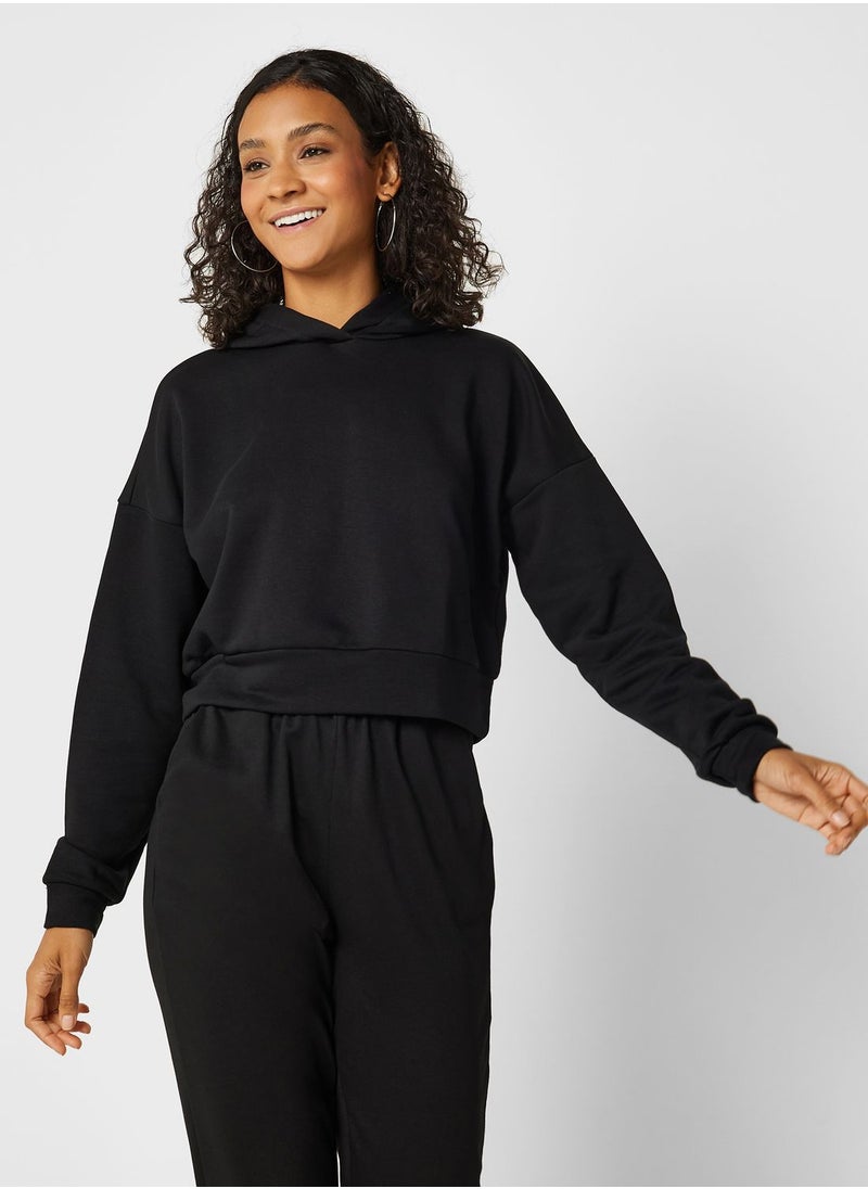 NOISY MAY Cropped Hoodie  - Image 1