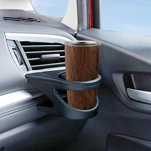 Sivaphe 20 oz Tumbler with Lid and Straw Stainless Steel Travel Coffee Mug Power Coated Thermal Cup for Men and Women Wood Grain - Image 2