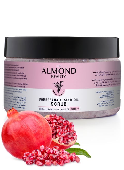 Pomegranate seed oil scrub 250 ml