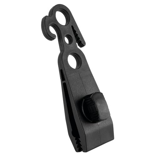 Performance Tool W1892 4-Pack Heavy Duty Tarp Clips - Secures Tarps, Awnings, Canopies, Covers - Ideal for Camping, Caravan, Swimming Pool, Boat - Image 2