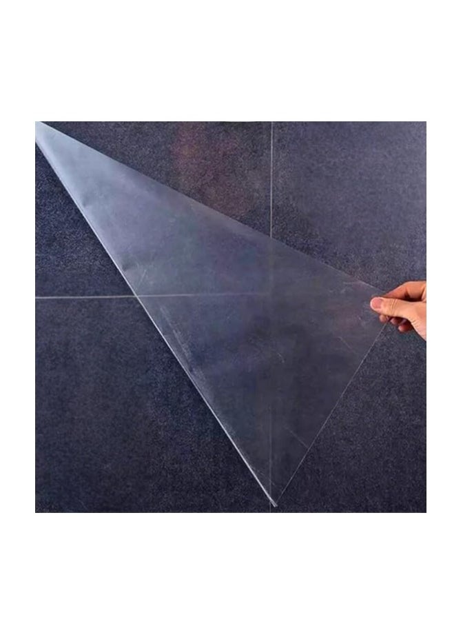 ماركة غير محددة واقي شفاف من رذاذ الزيت مقاس 90 × 60 سم - يناسب الموقد او السيراميك - يحمي ارفف المطبخ المصنوعة من الرخام والالمنيوم، غشاء فينيل قابل للازالة، ورق حائط ذاتي اللصق، ورق حائط قابل للتقشير واللصق  - Image 1