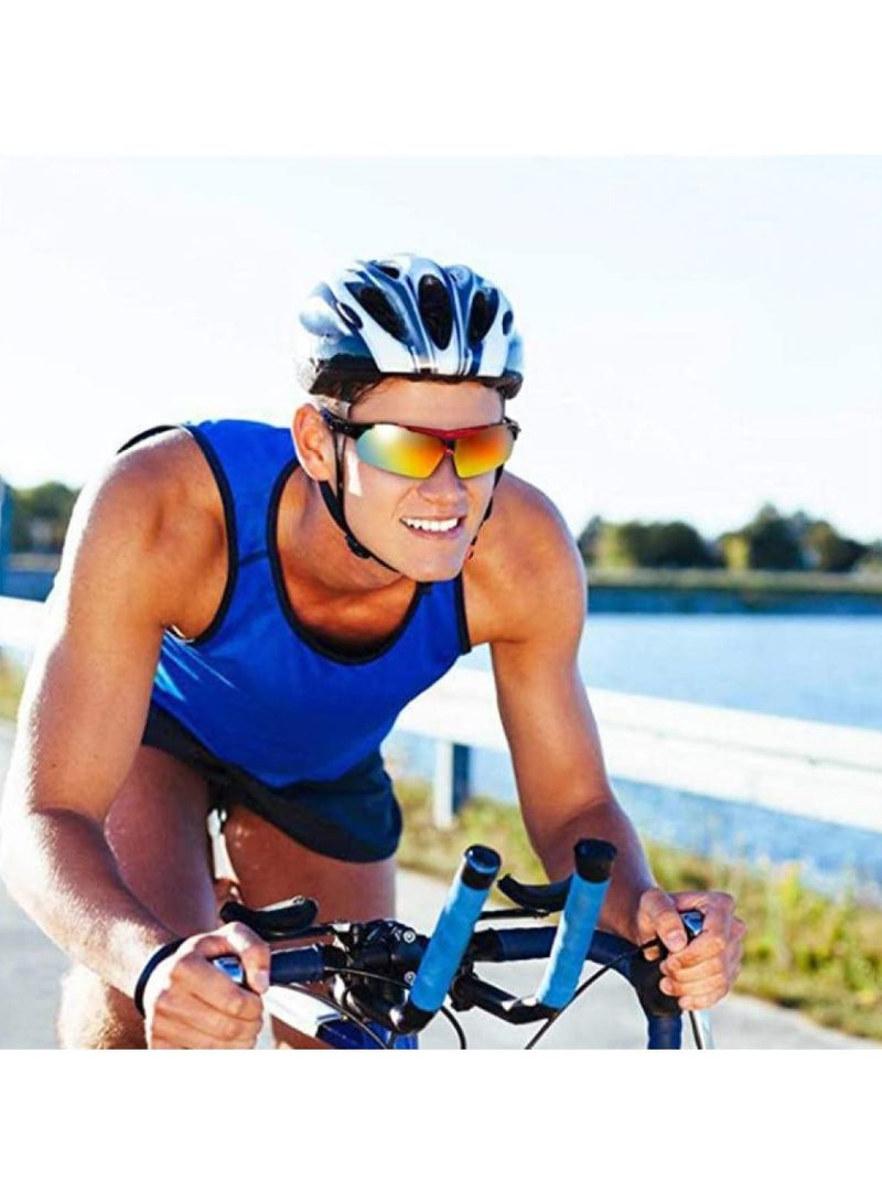 FreeBee Polarized Cycling Bike Riding Sun Glass With 4 Interchangeable Lenses