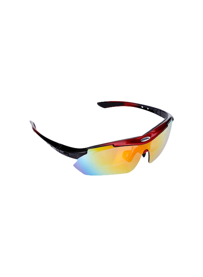 FreeBee Polarized Cycling Bike Riding Sun Glass With 4 Interchangeable Lenses