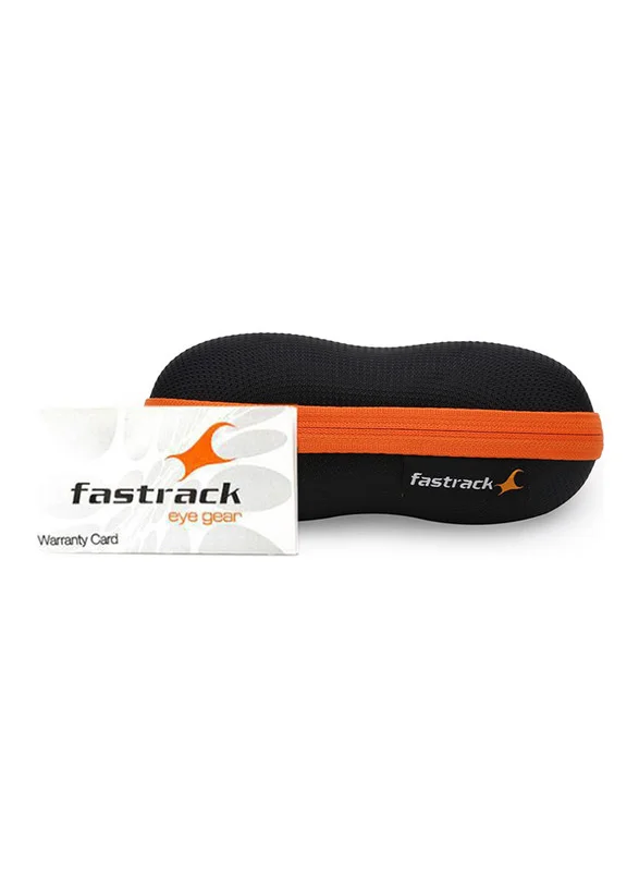 fastrack Brown Wraparound Men Sunglasses