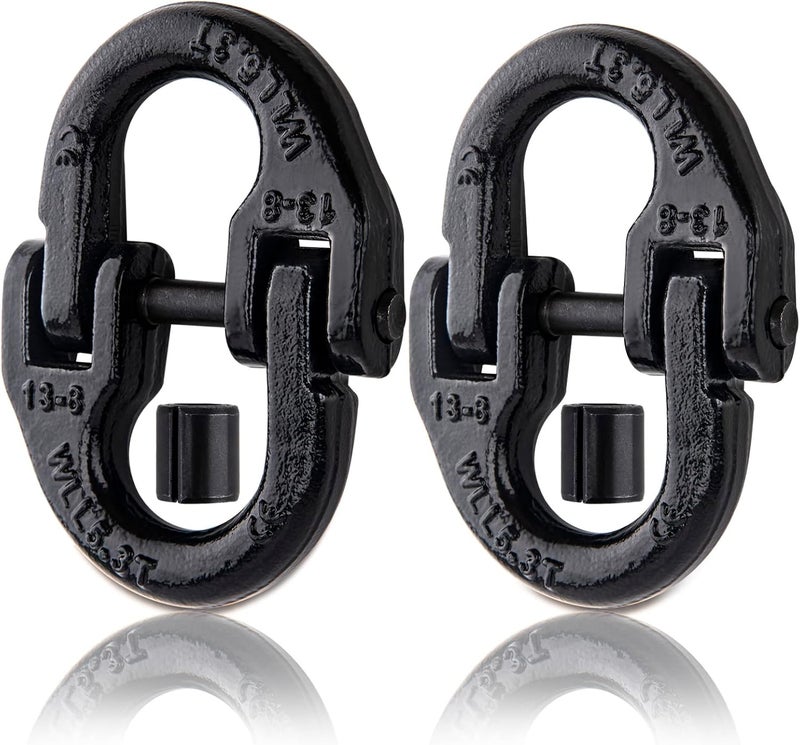 9TH SHOP Hammerlock Safety Chain Connector 1/2" - Heavy Duty Grade 80 - Image 1