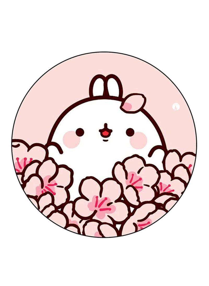Rabbit Printed Mouse Pad Multicolour