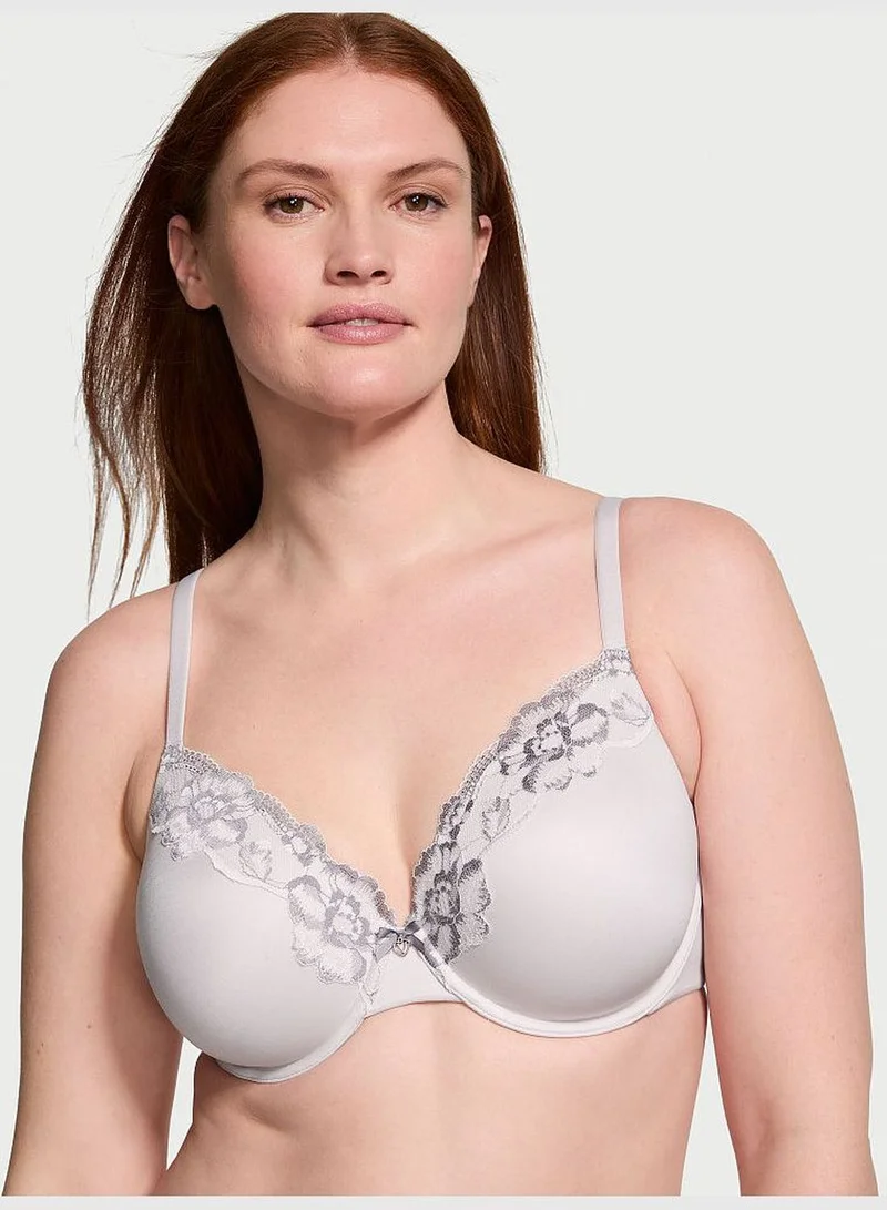 Victoria's Secret Lightly Lined Full-Coverage Lace-Trim Bra