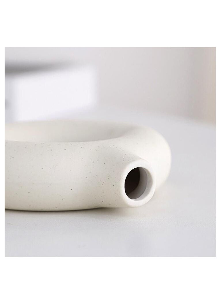 DUNISO Ceramic Vase for Decor Small Flower Vases Dining Table Decor  - Image 4