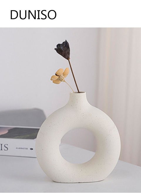 Ceramic Vase for Decor Small Flower Vases Dining Table Decor