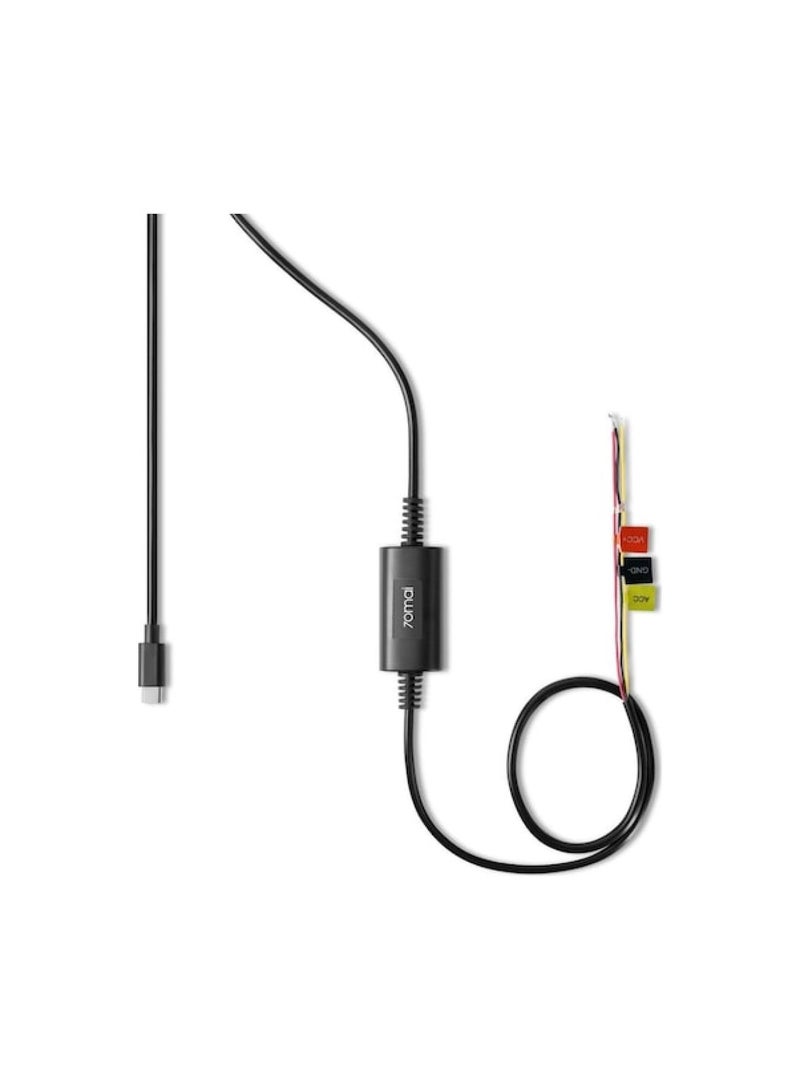 Buck Cable 70mai CarLog Buck Cable Parking Monitor Mode Cable For 70mai M500 M310 A510 A510 Lite Omni A810 x200 Parking Monitor Cable UP03 