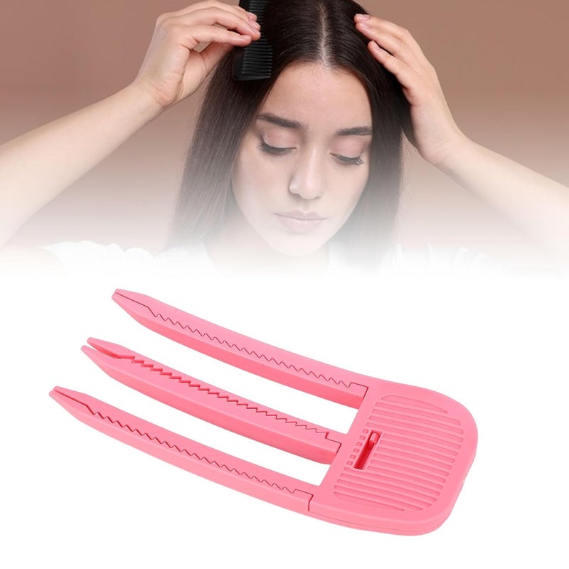 Volumizing Hair Clips, Upgraded 3 Teeth No Trace Root Lifting Hair Volume Clamp/Holder for Easy Curling and Quick Styling, Bangs Clamp/Holder with Premium Plastic Wind Styling Comb for Home - Image 3