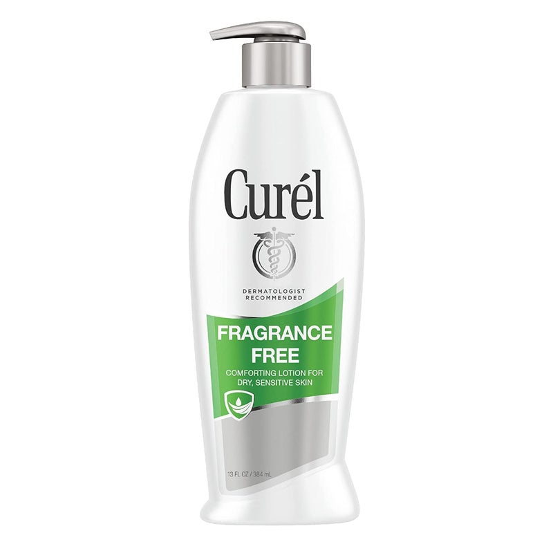 Curel Daily Moisture FragranceFree Lotion For Dry Skin 13 oz Pack of 3