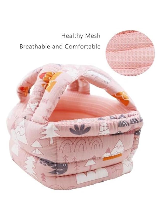 HOOKOR Baby Infant Toddler Helmet No Bumps Safety Head Cushion Bumper Bonnet, Adjustable Protective Cap Child Safety Headguard Hat for Running Walking Crawling - Image 3