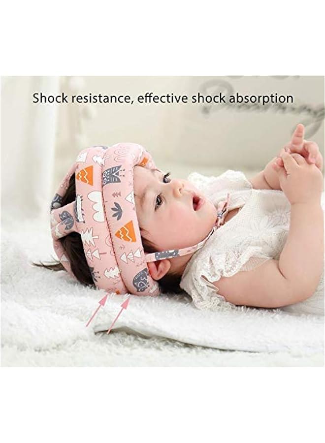 HOOKOR Baby Infant Toddler Helmet No Bumps Safety Head Cushion Bumper Bonnet, Adjustable Protective Cap Child Safety Headguard Hat for Running Walking Crawling - Image 4