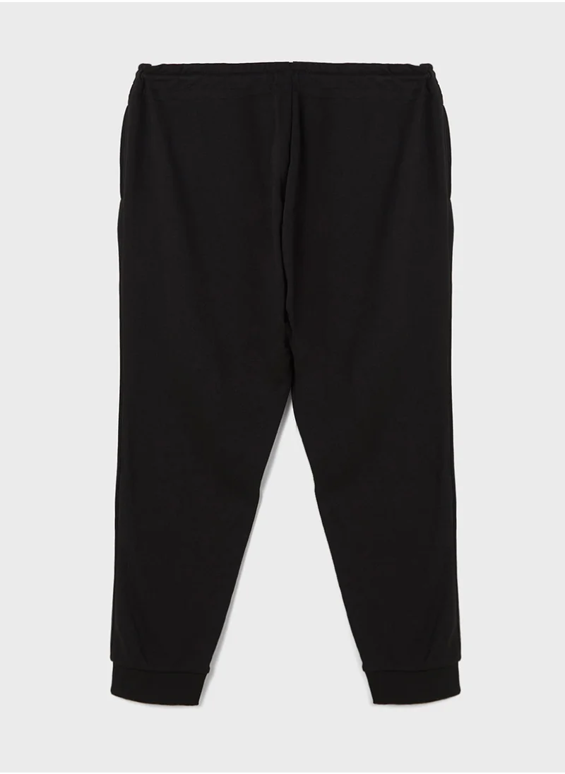 JACK & JONES Plus Size Drawstring Pocket Detail Sweatpants