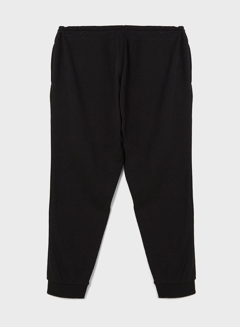 JACK & JONES Plus Size Drawstring Pocket Detail Sweatpants - Image 2