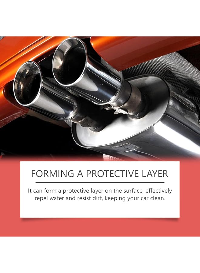KASTWAVE Car Exhaust Pipe Cleaner Spray 4 Fl Oz, Acting Rust And Corrosion Remover, Safe Formula, Long-Lasting Metal Polish For Automotive Pipes, Multi-Surface Protection And Shine - Image 4