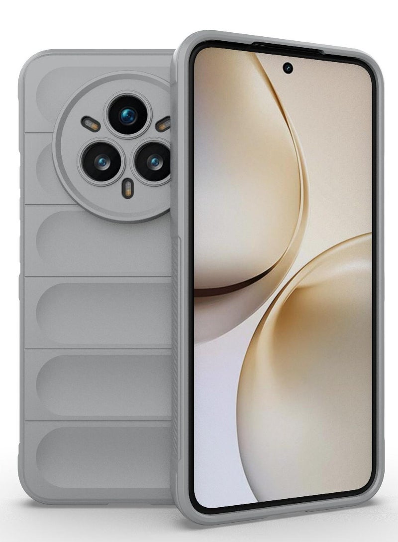 Phone case cover Magic Shield TPU + Silicone Shockproof Phone Case For  Realme 14 Pro Plus (Grey) - Image 1