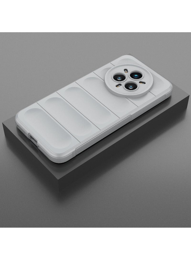 Phone case cover Magic Shield TPU + Silicone Shockproof Phone Case For  Realme 14 Pro Plus (Grey) - Image 2