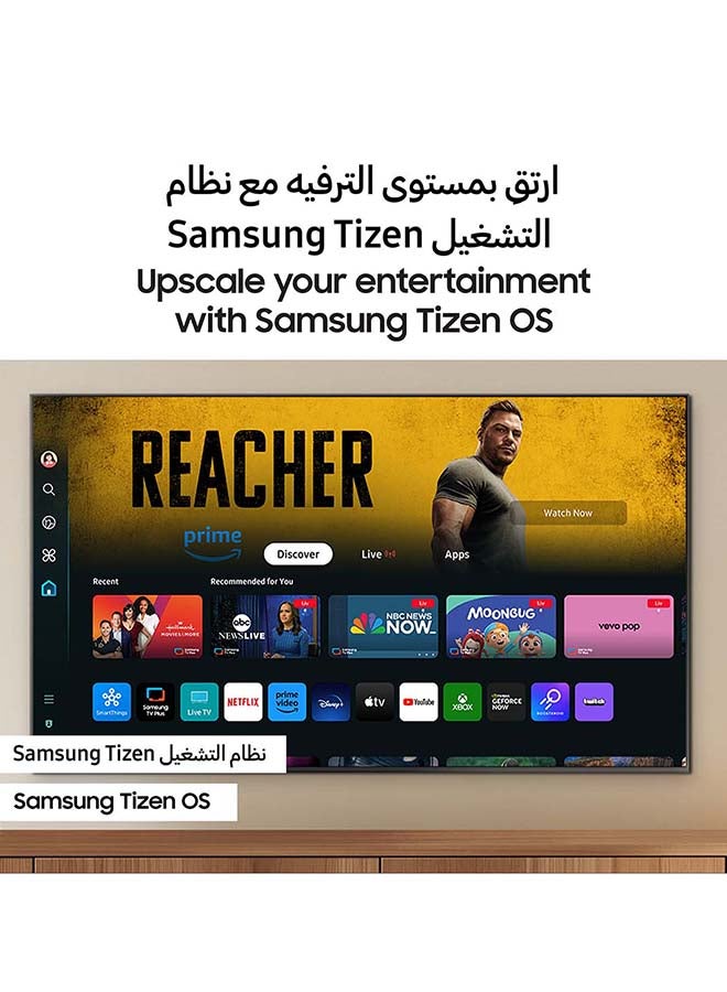 Samsung Renewed - 55 Inch 4K Upscaling UHD TV | Dynamic Crystal Color | Air Slim Design | 50HZ | Built in receiver | (2024) - Image 2