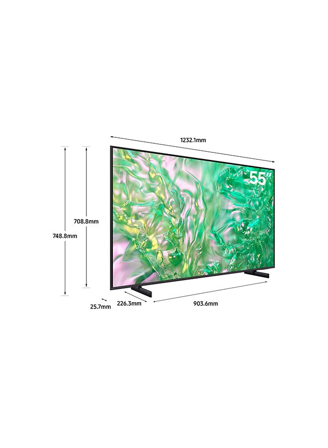 Samsung Renewed - 55 Inch 4K Upscaling UHD TV | Dynamic Crystal Color | Air Slim Design | 50HZ | Built in receiver | (2024) - Image 3