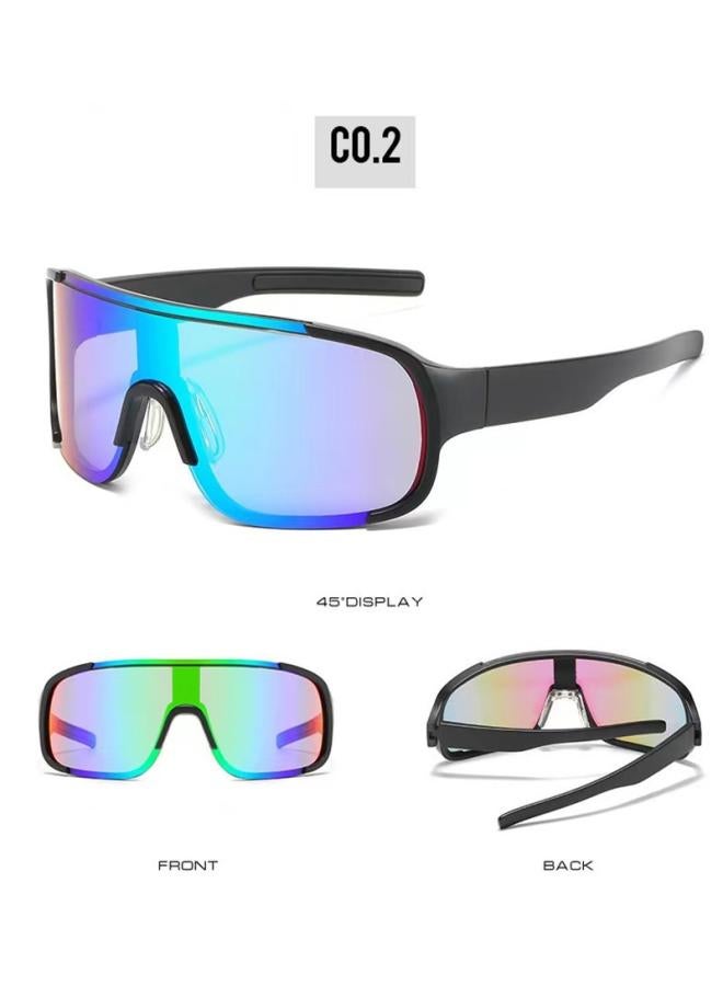 SKMEI Anti-fog Ski Outdoor Mountain Climbing Road Riding Glasses Windproof Glasses Mountain Bike Bike Sports Goggles Large Frame 