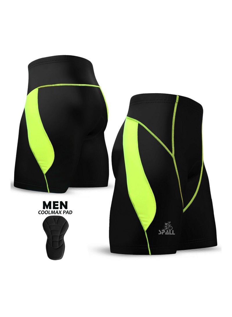 Spall Men'S Cycling Shorts Summer Quick Dry Padded Bike Shorts - Image 1