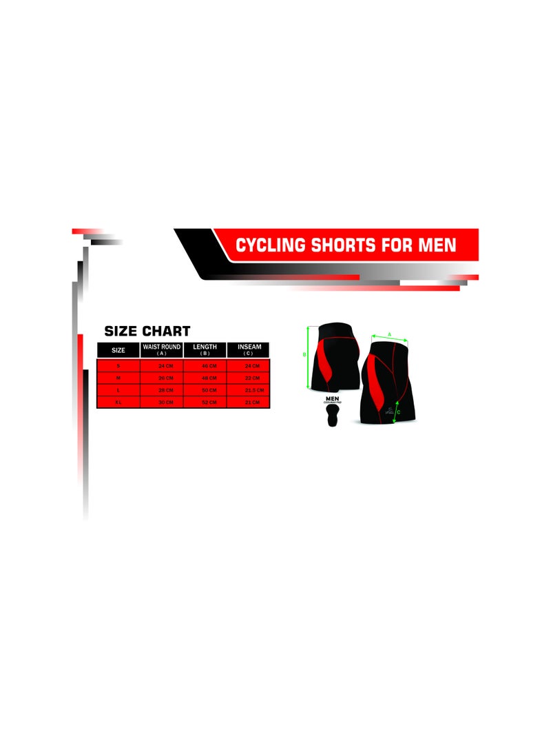 Spall Men'S Cycling Shorts Summer Quick Dry Padded Bike Shorts - Image 2