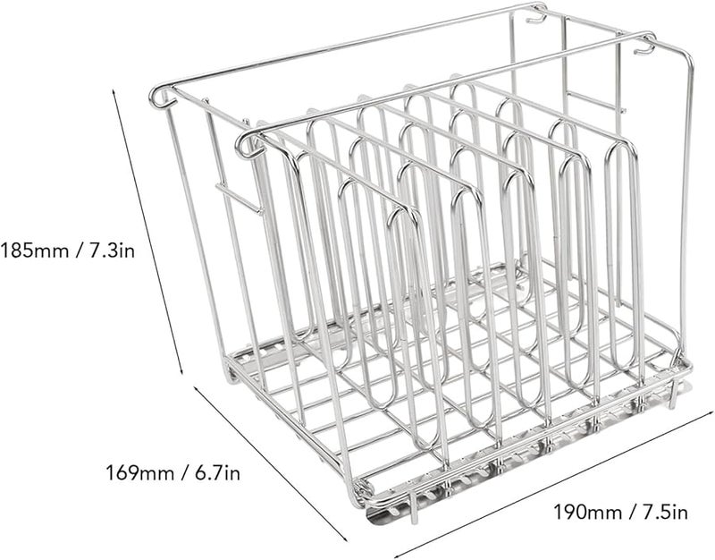 Stainless Steel Folding Slow Cooker Rack Prevents Food Floating Large Capacity For Kitchen Party Commercial Use - Image 5