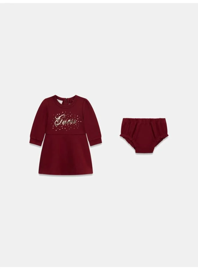 GUESS Kids Sweater Dress And Pantie Sets