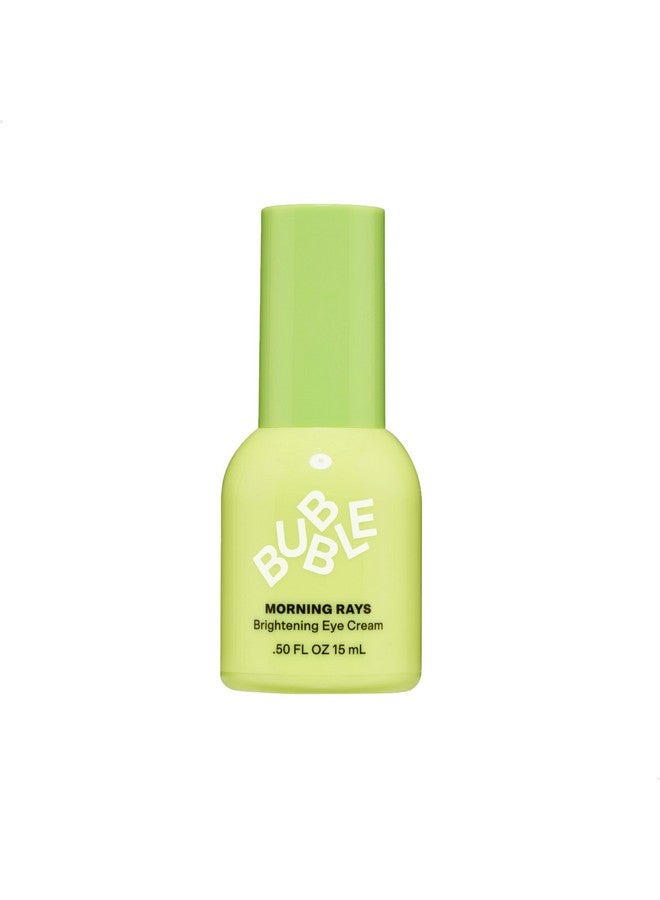 Bubble Bubble Skincare Morning Rays Brightening Eye Cream - Vitamin C Under Eye Cream for Dark Circles & Puffiness - Enriched with Green Tea Extract to Calm, Protect & Soothe Skin (15ml) - Image 1