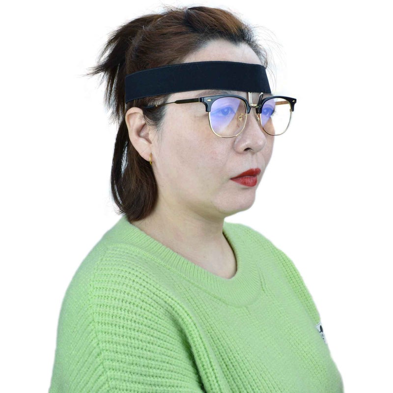 welsoon Rhinoplasty Glasses Holder with NonSlip Band to Support and Reduce Nose Pressure for Septoplasty and Broken Nose Recovery Support