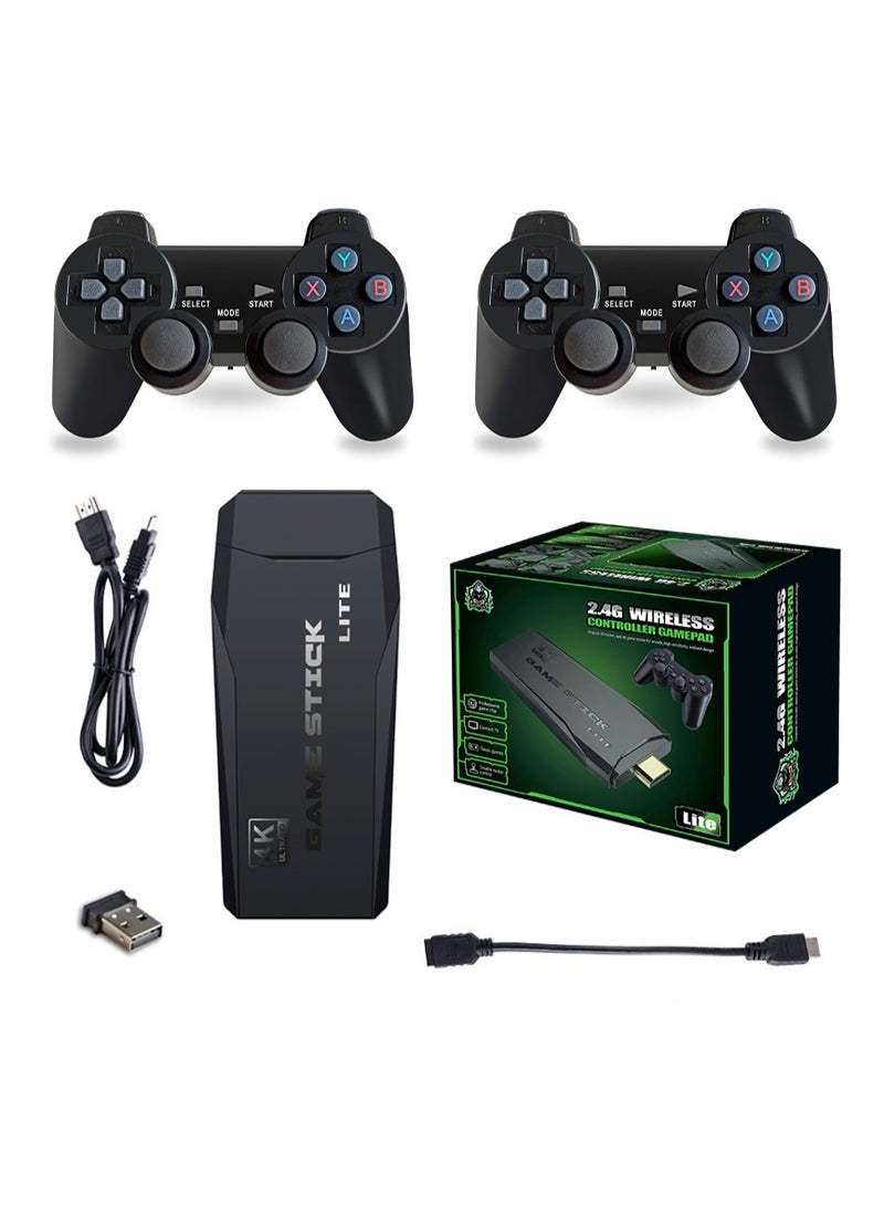 SH PROTECT TOUCH Sh-Protect Retro Game Console, Plug and Play Video Games 4K HDMI Output for TV, Classic Game Console, Built in 10000+ Games with 9 Emulators and 2 Controller for Kids  Adults - Image 1