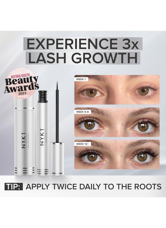 NYK1 - Volume Enhancing Lash Serum For Eyelash Growth (Xl - 8Ml) Lashforce Eyelash Serum To Grow Lashes Longer And Thicker Eyelash Growth Serum - Lash Growth Serum For Enhanced Eye Lash Serum Growth - Image 1