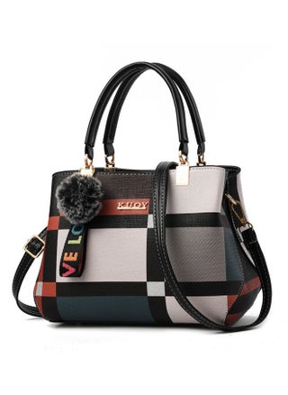 Fashion Sequined Handbag Hairball Ornaments Totes Commuter Women's Bag, Color Black - pzsku/ZC4DBD646376359A8B0D4Z/45/_/1728473413/49e24d26-a860-41cb-892c-6f3d3199922c