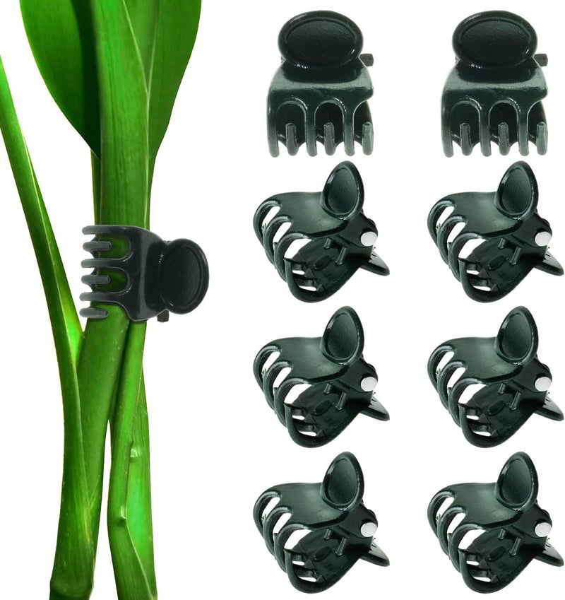 BEADNOVA Plant Clips 100Pcs Orchid Clips Orchid Support Clips Vine Clips Plant Clips for Support Flower Orchid Vine 100PCS - Image 1