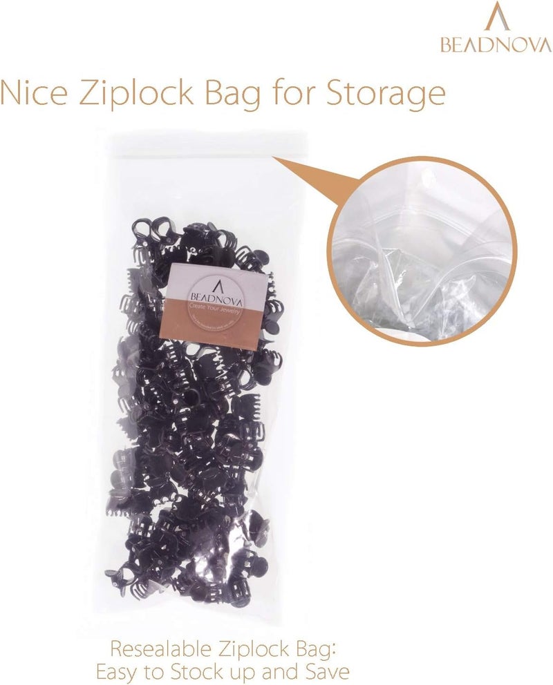 BEADNOVA Plant Clips 100Pcs Orchid Clips Orchid Support Clips Vine Clips Plant Clips for Support Flower Orchid Vine 100PCS - Image 5