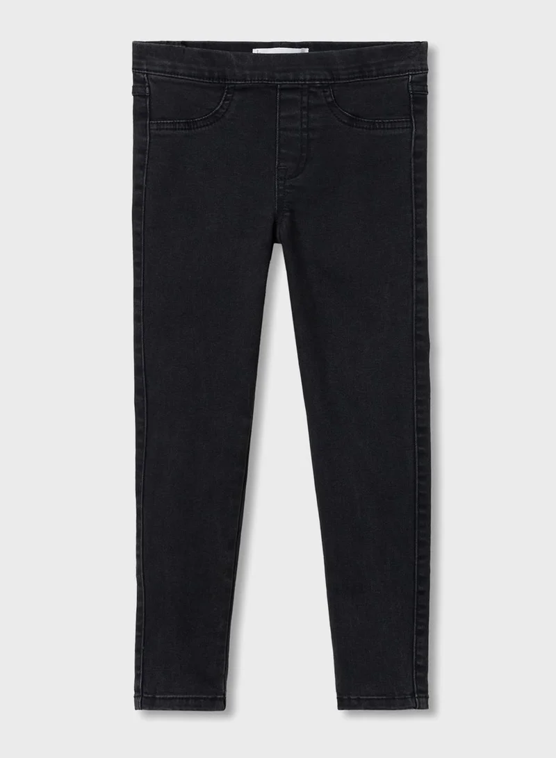 MANGO Kids Rinse Jeggings