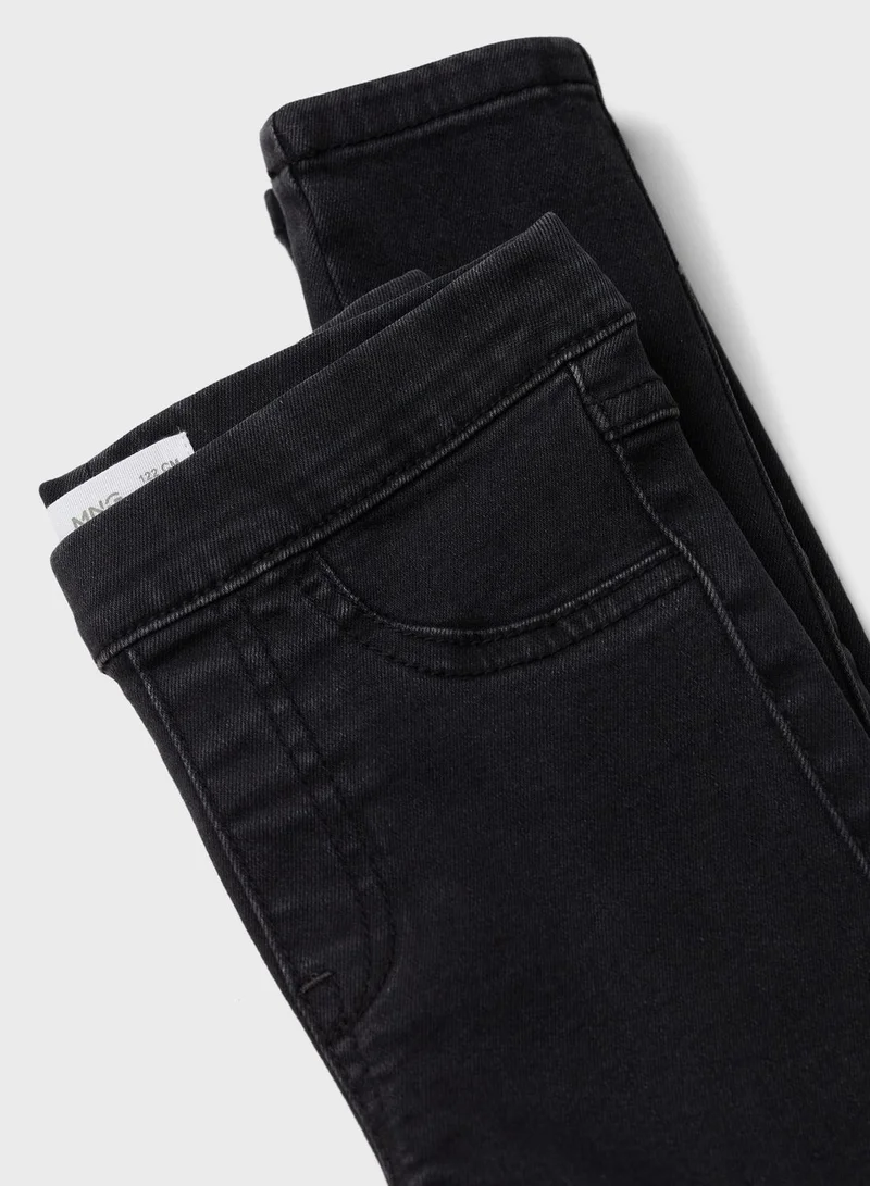 MANGO Kids Rinse Jeggings