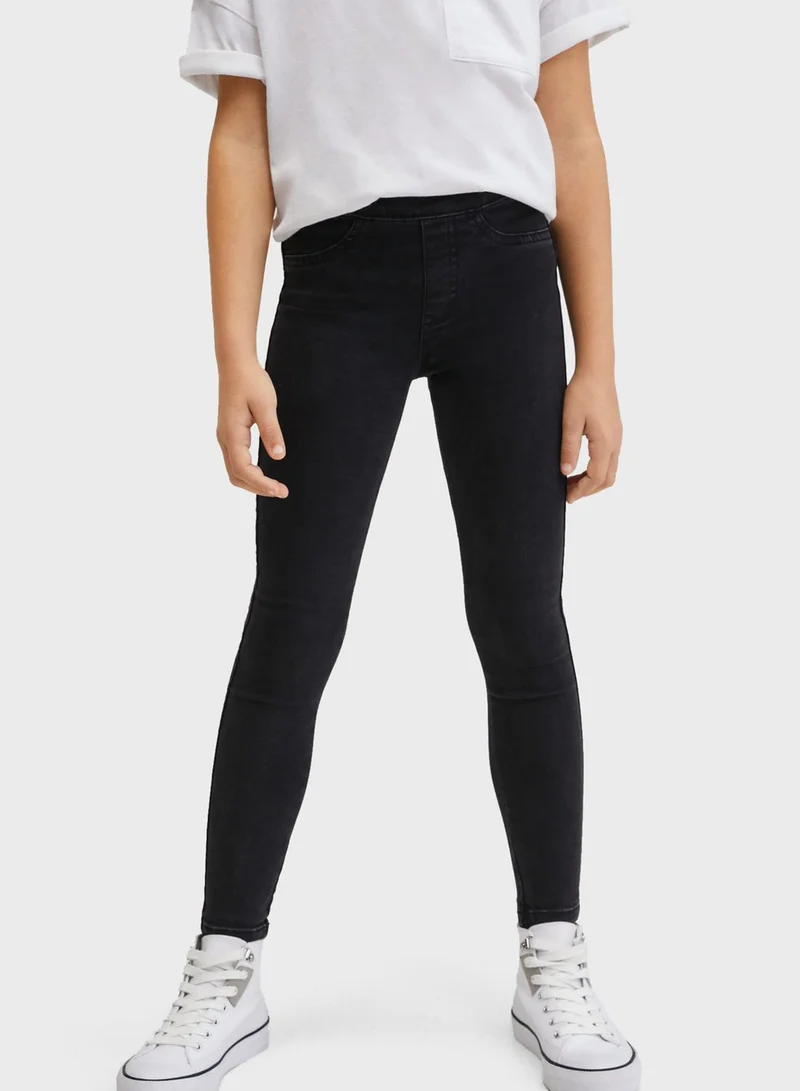 MANGO Kids Rinse Jeggings
