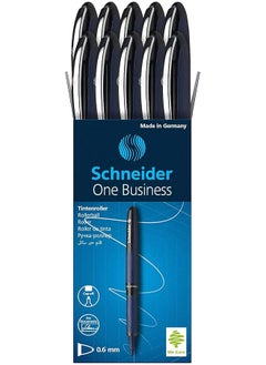 Schneider One Business Pen Blue 10 Pieces  - Image 1