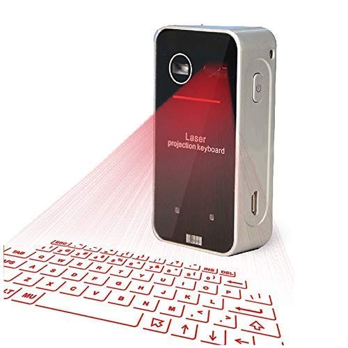 AGS Laser Projection Bluetooth Virtual Keyboard & Mouse for iPhone, Ipad, Smartphone and Tablets - Image 4